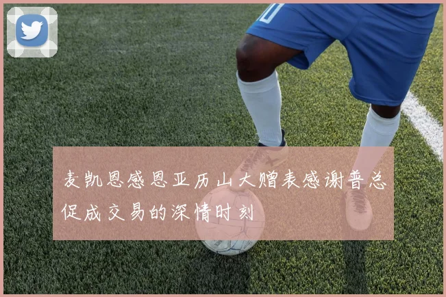 麦凯恩感恩亚历山大赠表感谢普总促成交易的深情时刻