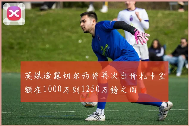 英媒透露切尔西将再次出价扎卡金额在1000万到1250万镑之间